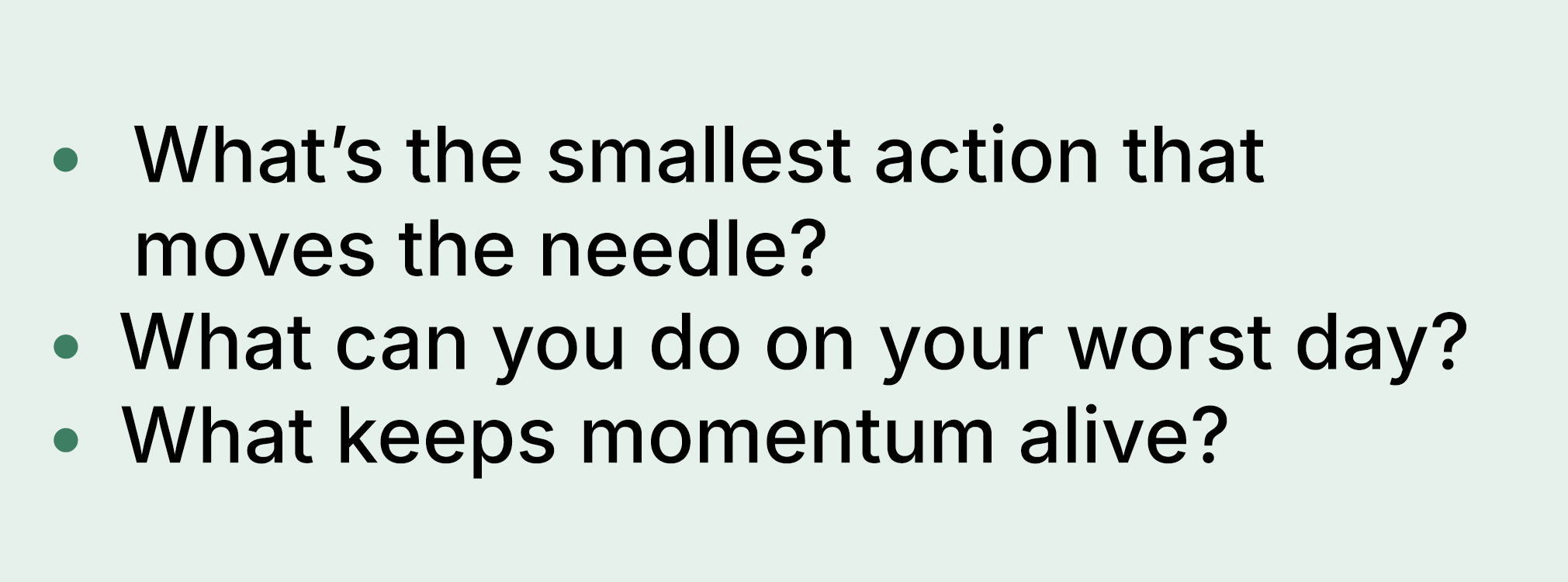 MEDs Minimum Effective Dose